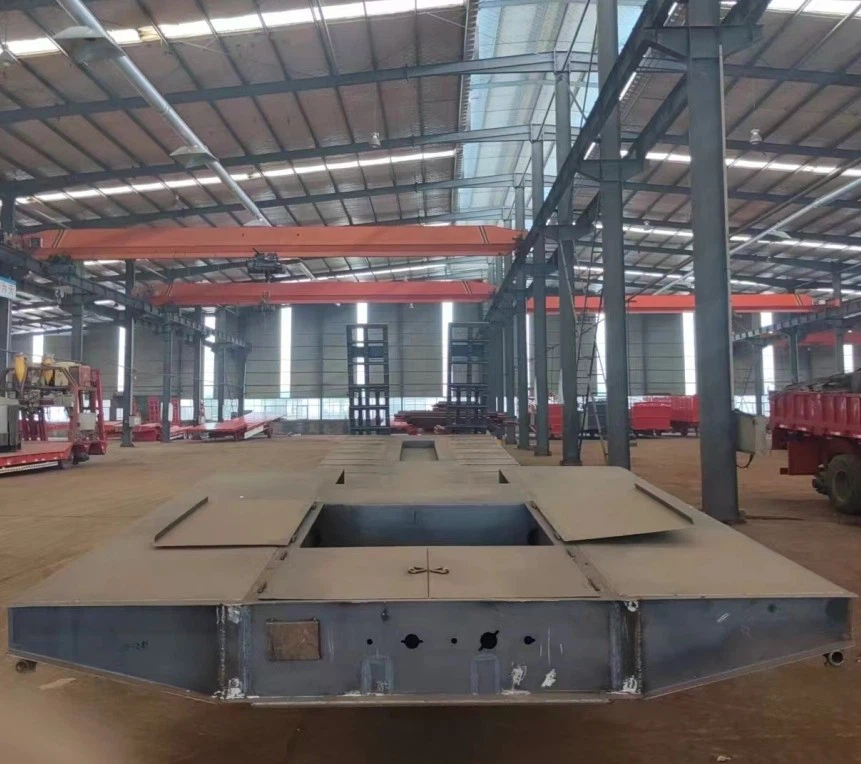 Equal Width Gooseneck Low Bed Trailer