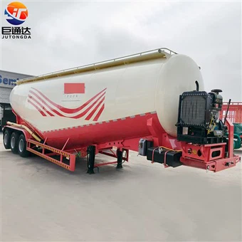 30-50 متر مكعب النقل النقل الأسمنت النقل البودرة بودرة تخزين المادة خزان نقل نصف مقطورة