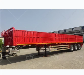 إسقاط الجدار الجانبي سياج نصف مقطورة