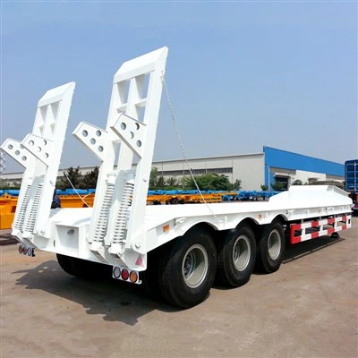Lowboy سرير منخفض نصف مقطورة